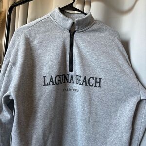 SHEIN Gray Laguna Beach Sweater